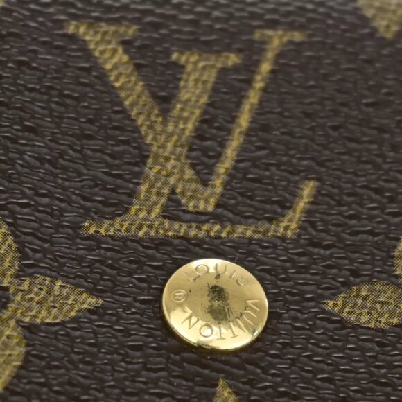 LOUIS VUITTON Porte Monnaie Billet Carte Credit Wallet Monogram M61652 66SJ045 - Picture 8 of 16